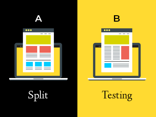 illustration of A/B testing