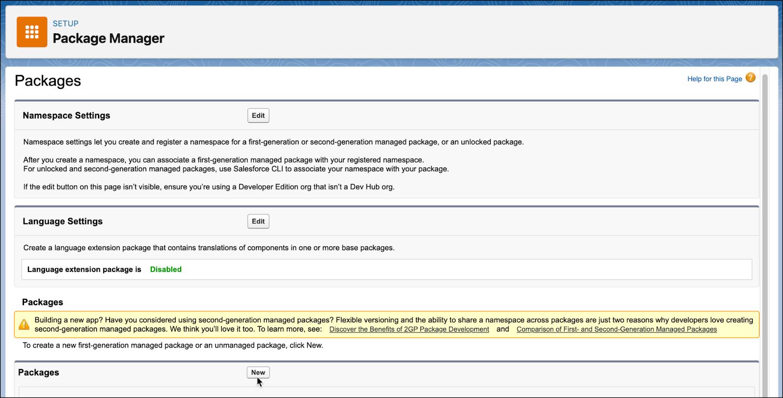 Package Manager