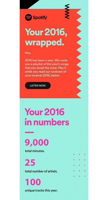 Spotify Email Template