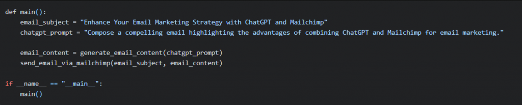 both functions in a single Python script