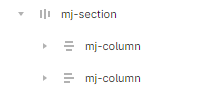 Ensure proper nesting: mj-columns within mj-rows with Cannoli, AI tool