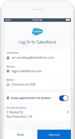 Salesforce Authenticator